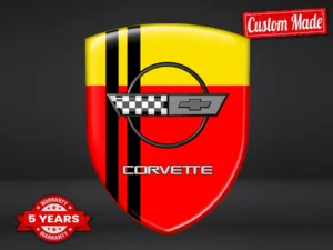 Corvette Autocollants Drôles Sport Pro Personnalisables